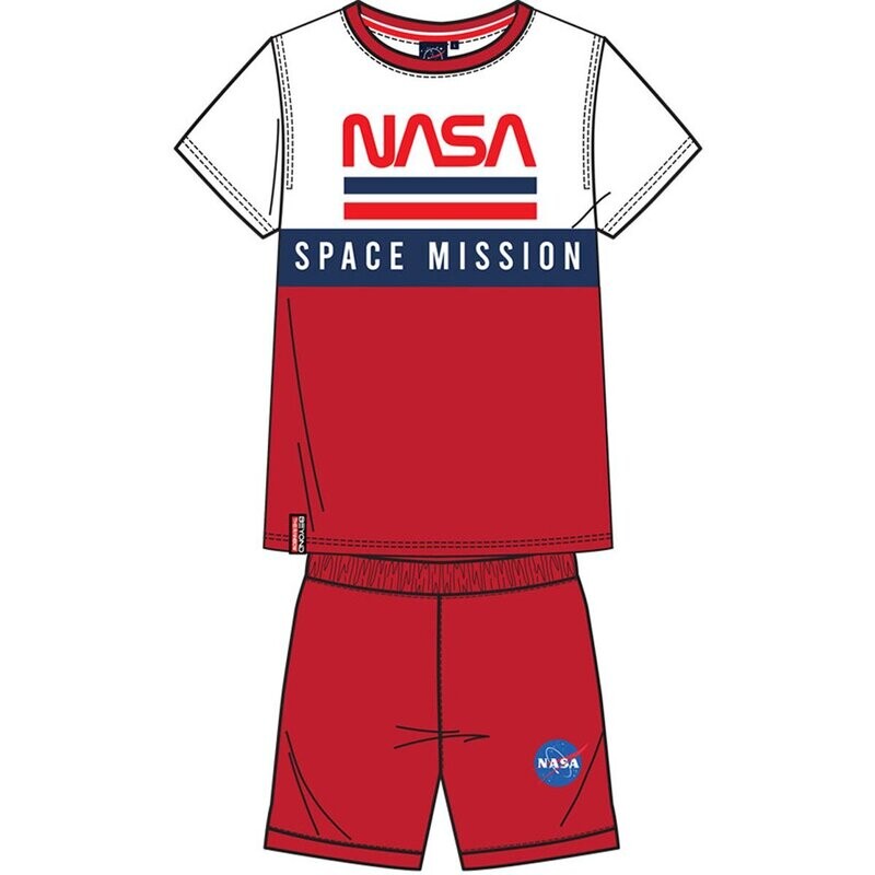 ensemble nasa rouge