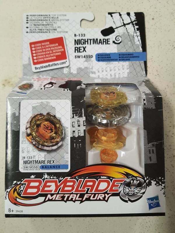 beyblade nightmare rex