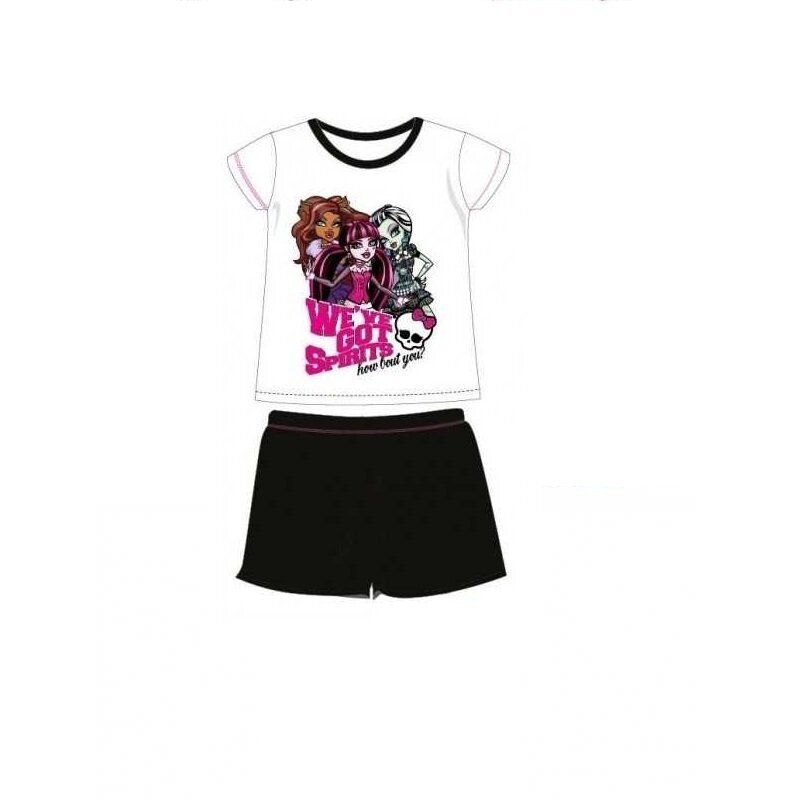 pyjama short monster high noir