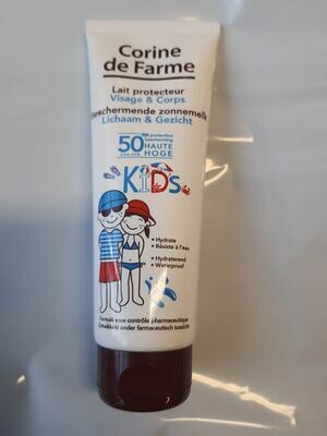 corine de farme lait protecteur pour visage et corp SPF50