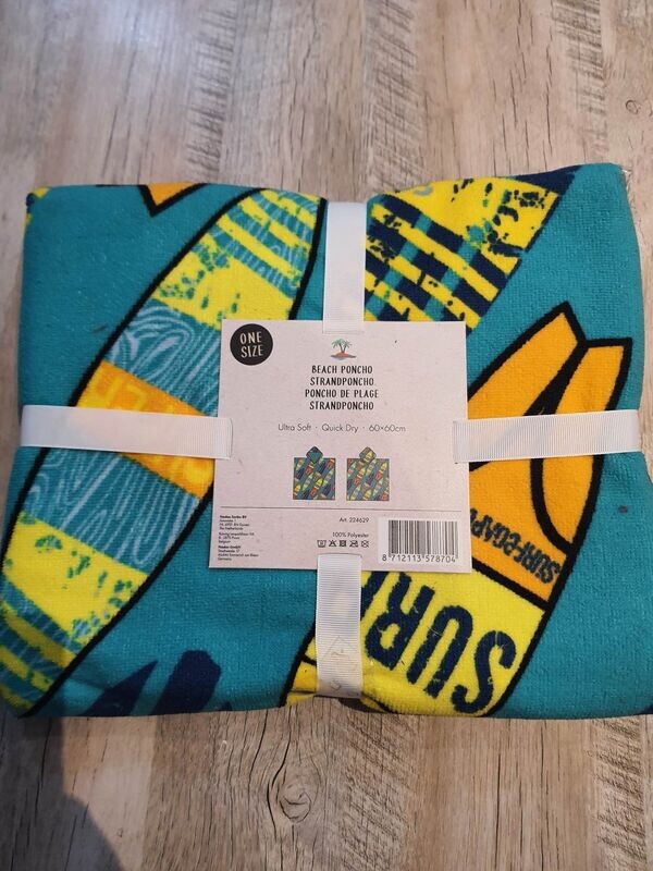 poncho surf 60x60cm