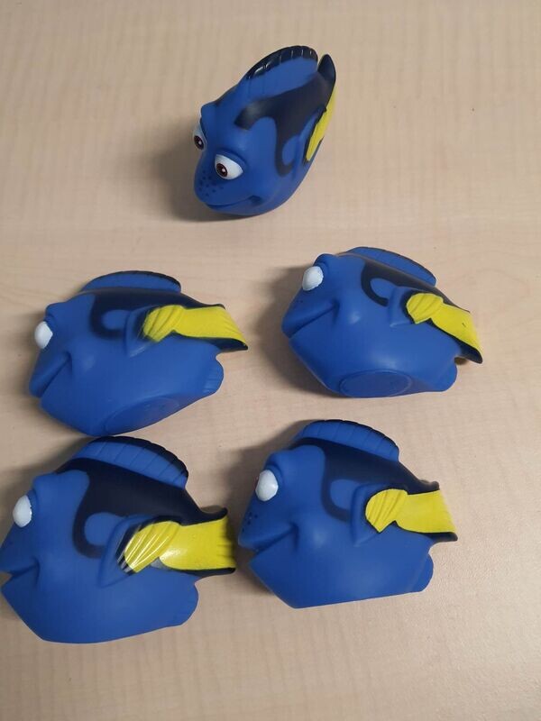 lot de 5 poisson pour le bain