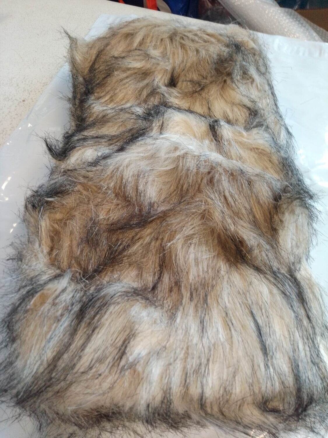 guêtre femme fourrure taille unique
