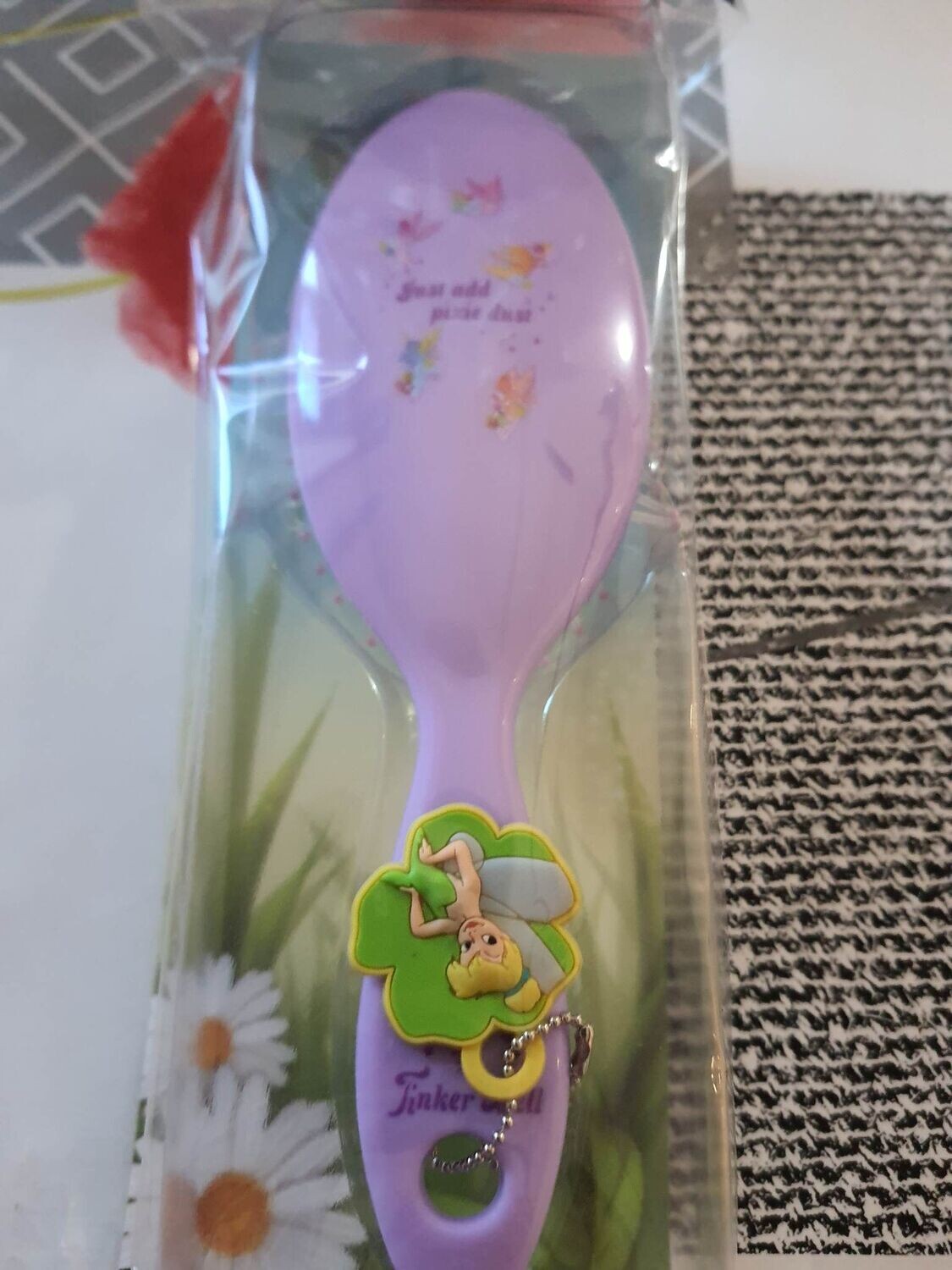 brosse a cheveux fée clochette