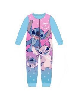 pyjama combinaison stitch rose