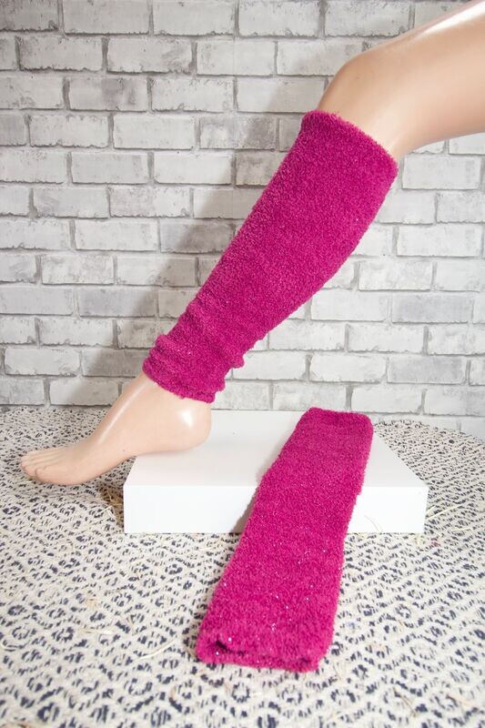 guêtre femme rose paillettes taille unique