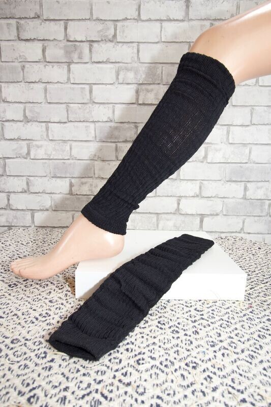 guêtre femme noir taille unique