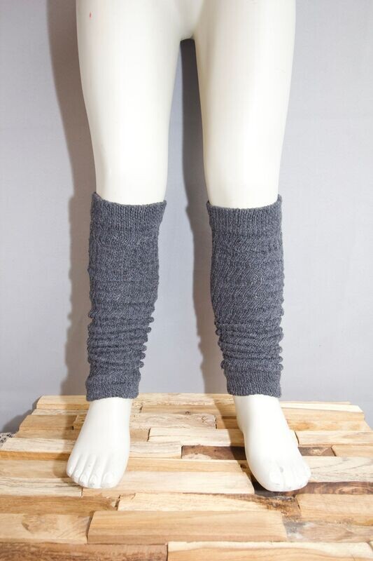 guêtre fille gris foncé taille unique
