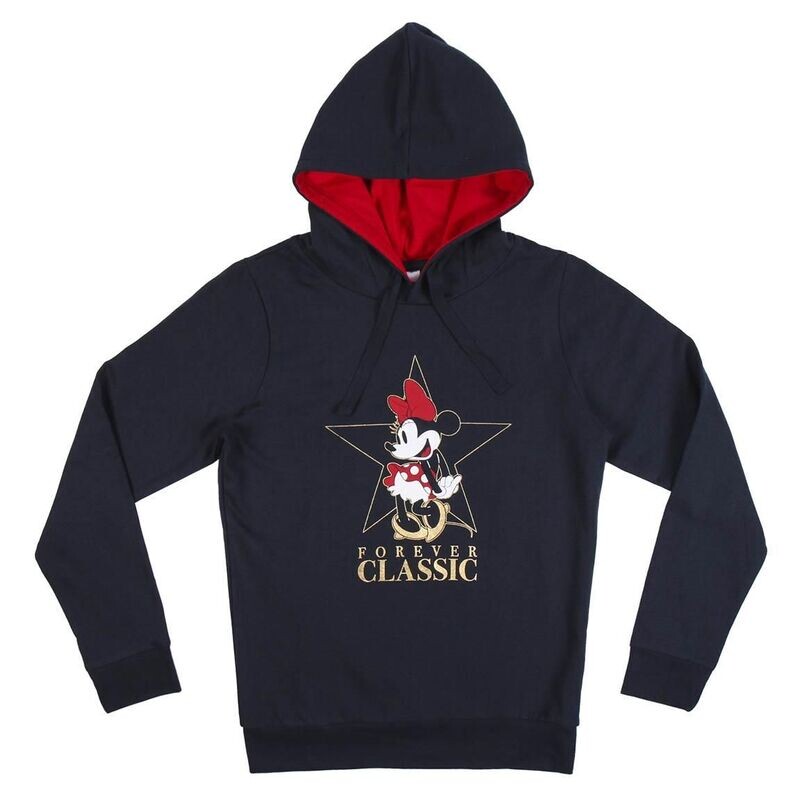 Sweat-Shirt Cotton Capuche Minnie