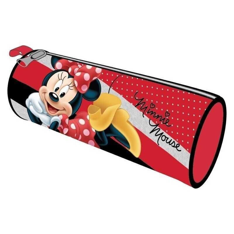 trousse minnie Trousse Scolaire, Ronde - Dimensions: 23 x 8 cm