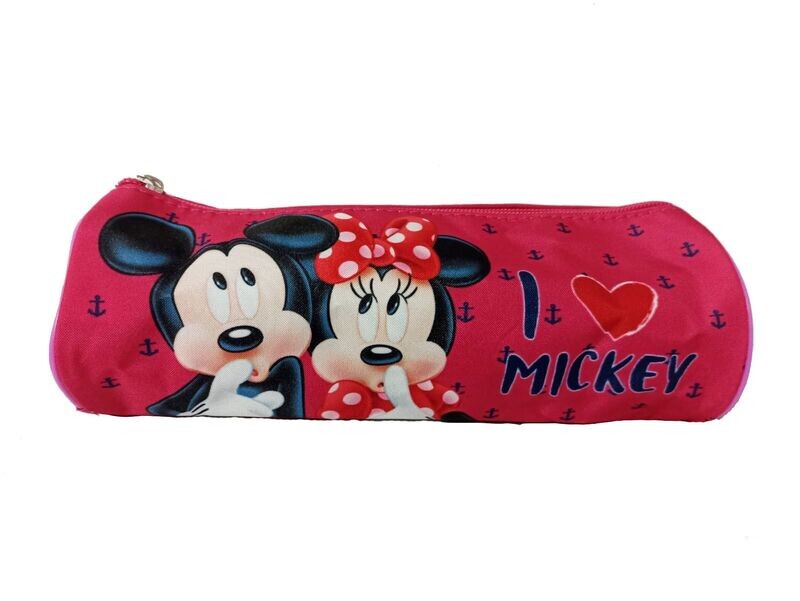 trousse minnie Trousse Scolaire, Ronde - Dimensions: 23 x 8 cm