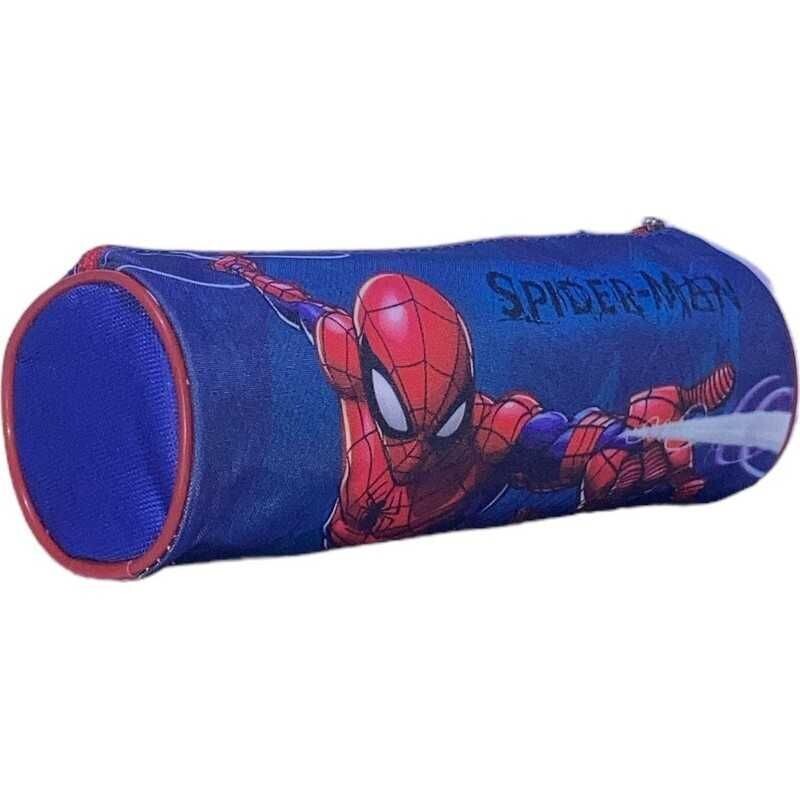 trousse spiderman Trousse Scolaire, Ronde - Dimensions: 23 x 8 cm