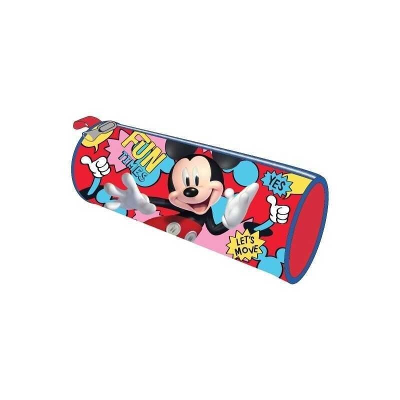 trousse mickey Trousse Scolaire, Ronde - Dimensions: 23 x 8 cm