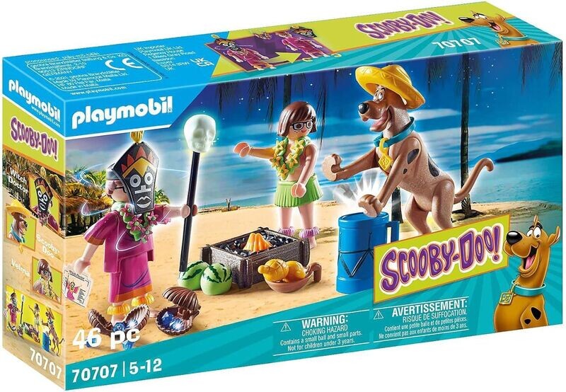 Playmobil 70707 Scooby-DOO avec Sorcier - Scooby-Doo