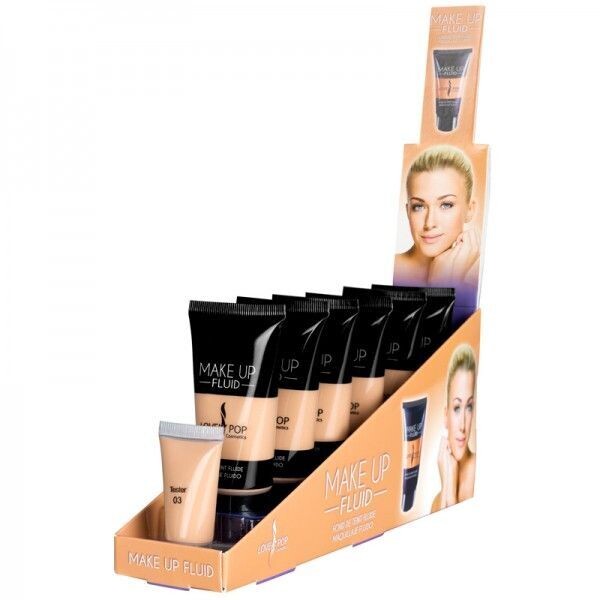 FOND DE TEINT MAKE UP FLUID N°03 LOVELY POP