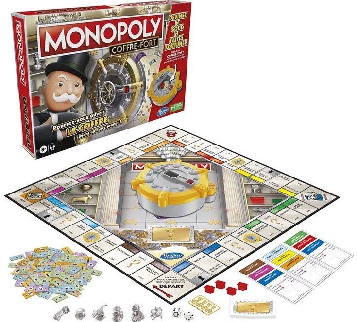 Monopoly coffre fort
