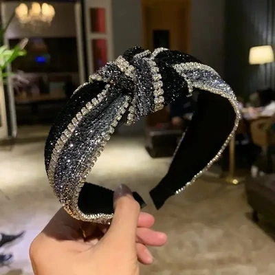 Bling Headband,Wholesale Go Party Hair Accessories Colors Luxury Bling Diamond Girls Headband
