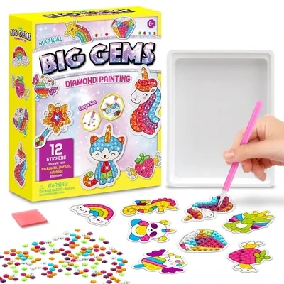 Arts and crafts supplies for kids Big Gem Diamond arts and crafts kids toys for girl