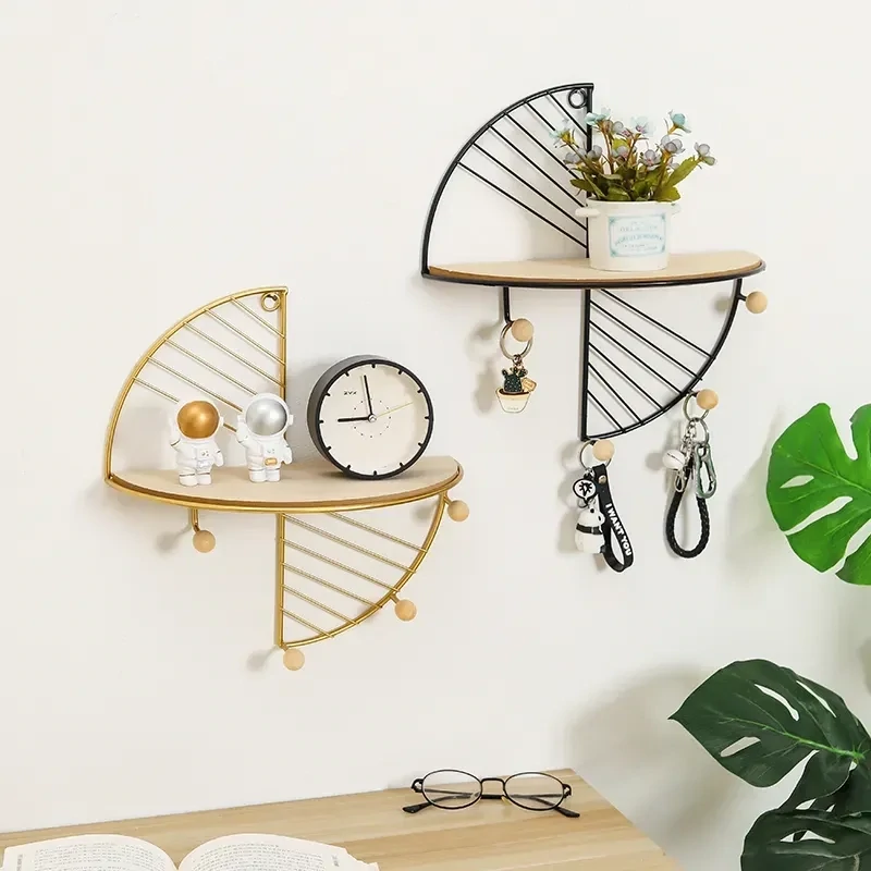 Creative house hold items wall-mounted coat hooks .key holder for wall multifunctional metal hanger family storage