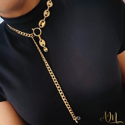 Unique Necklace Gold