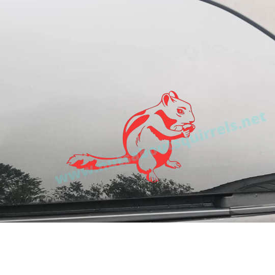 Vinyl Chipmunk Decal