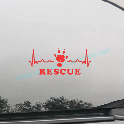 Guinea Pig Rescue Vinyl Decal