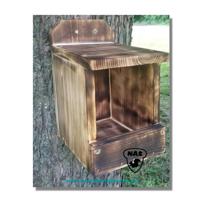 Bird Roosting Box w/ Scorched Finish