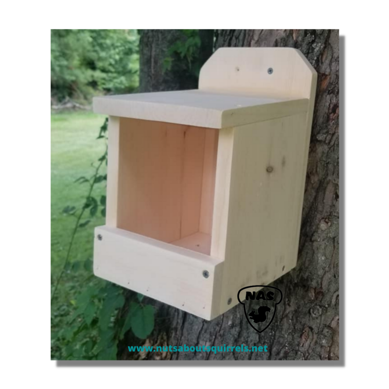 Covered Feeder for Red or Flying Squirrels