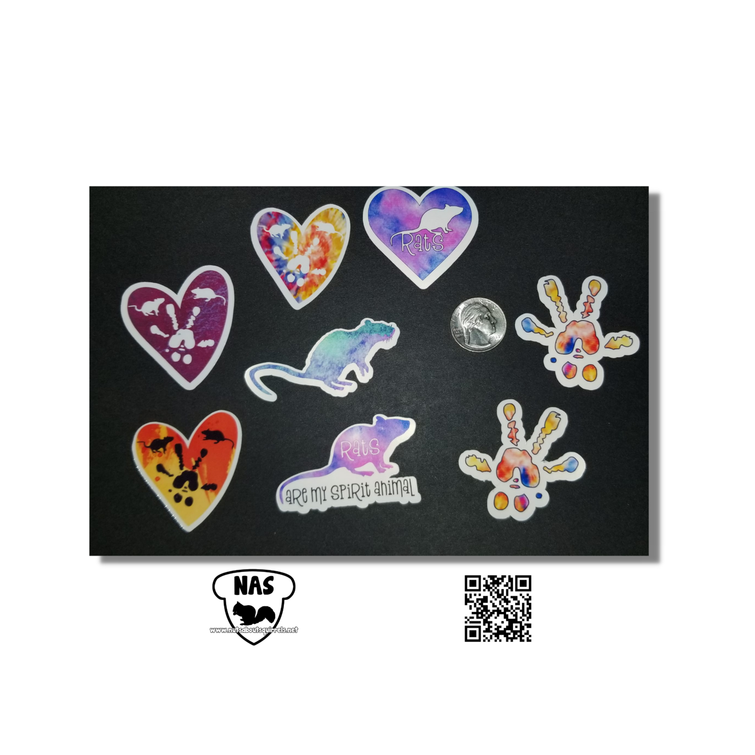 Rat Themed Stickers