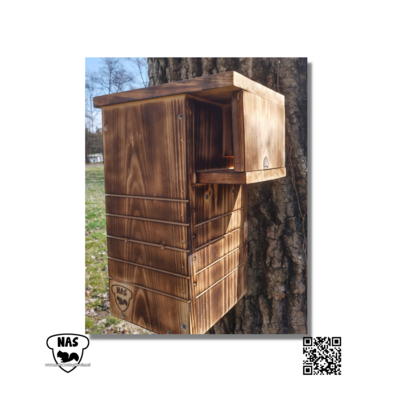 Northern or Southern Flying Squirrel Condo w/ Porch  &amp; Scorched Finish