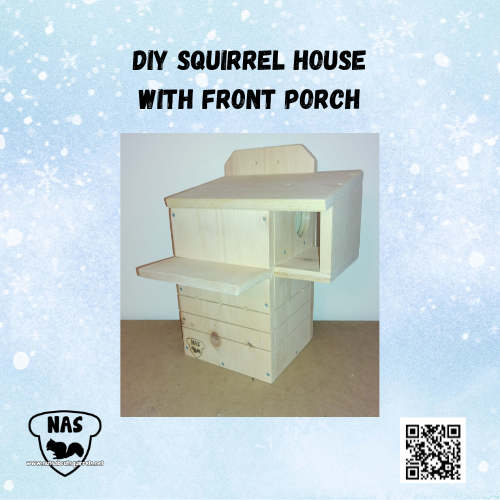 DIY Gray Squirrel Nesting Box Kit