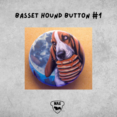 Basset Hound Buttons