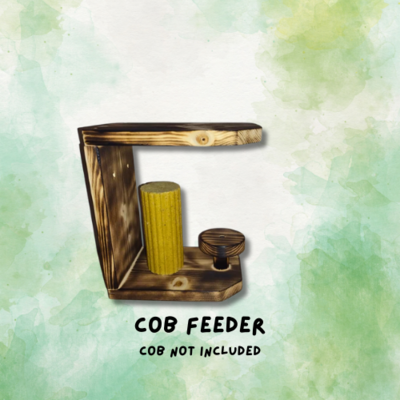 Covered Cob Feeder