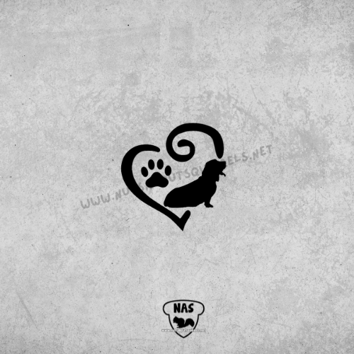 Vinyl Basset Hound Decal