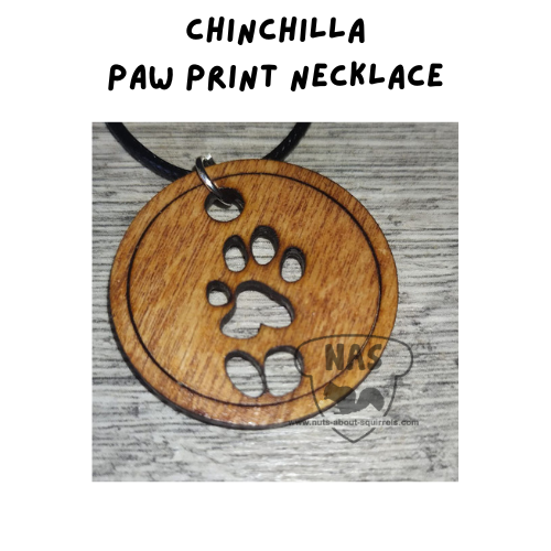 Engraved Chinchilla Necklace