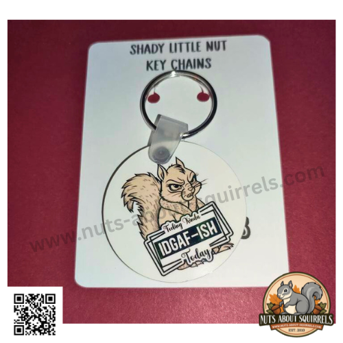 Gladys&#39;s IDGAFish Key Chain &amp; Cranky Sticker Bundle