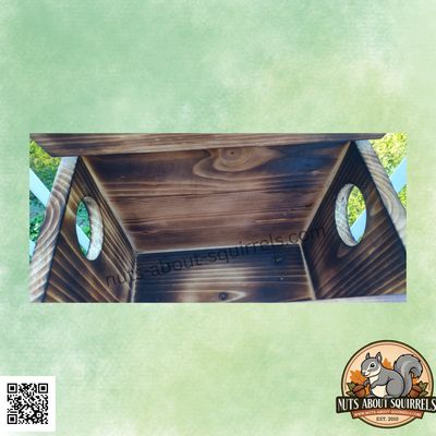 Covered Squirrel Feeder