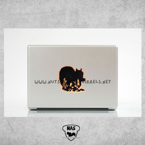 Vinyl Squirrel Decal, Vinyl Squirrel Decal
