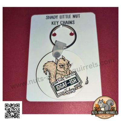 Gladys's IDGAFish Key Chain &amp; Cranky Sticker Bundle