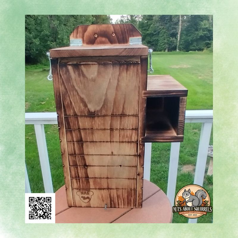 Blink Camera Ready Nest Box – Wildlife Rehab-Approved-Choose Your Box for Gray, Fox or Flying Squirrels-Camera Not Included