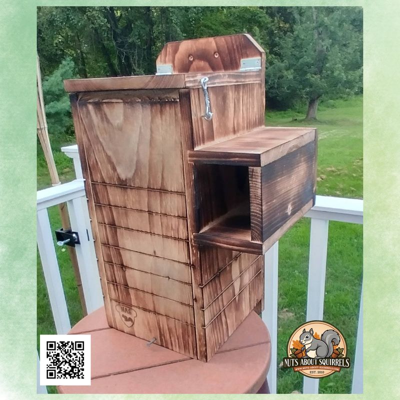Blink Camera Ready Nest Box – Wildlife Rehab-Approved-Choose Your Box for Gray, Fox or Flying Squirrels-Camera Not Included