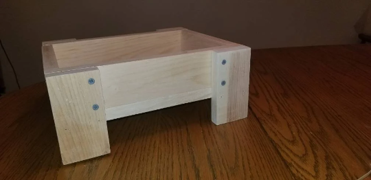 Set of Two Handmade Squirrel Feeder – FSC Raised Platform for Wildlife