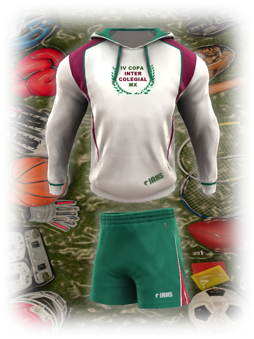 Equipamiento deportivo para viaje summer