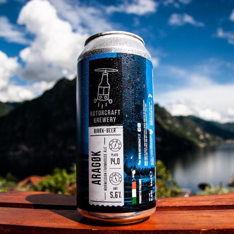 Aragøk - Norwegian Farmhouse Ale, 12/24 Lattine 0.33L