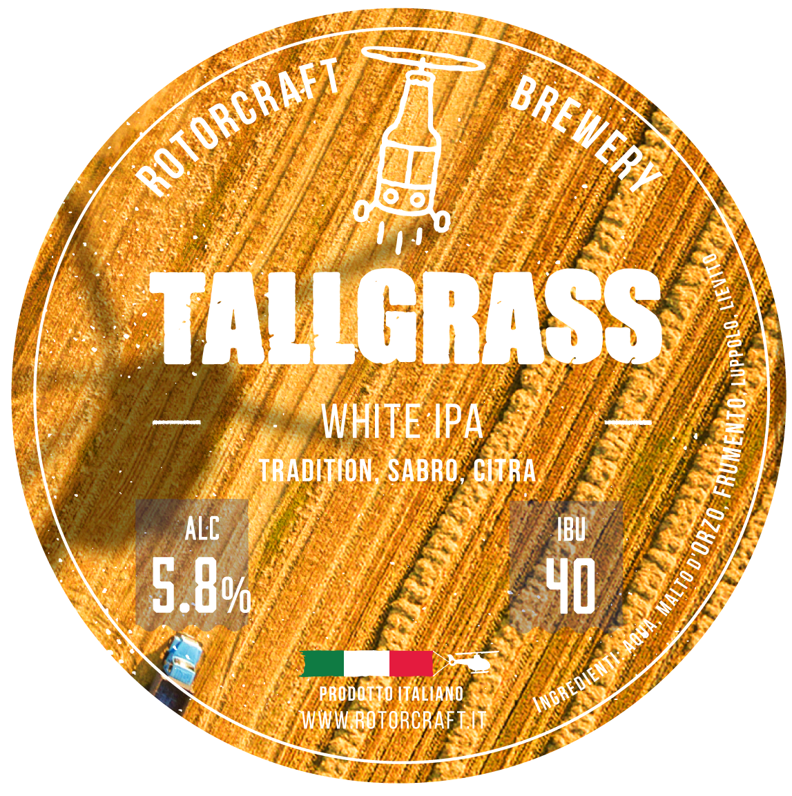 Tallgrass - White IPA, Fusto 24L