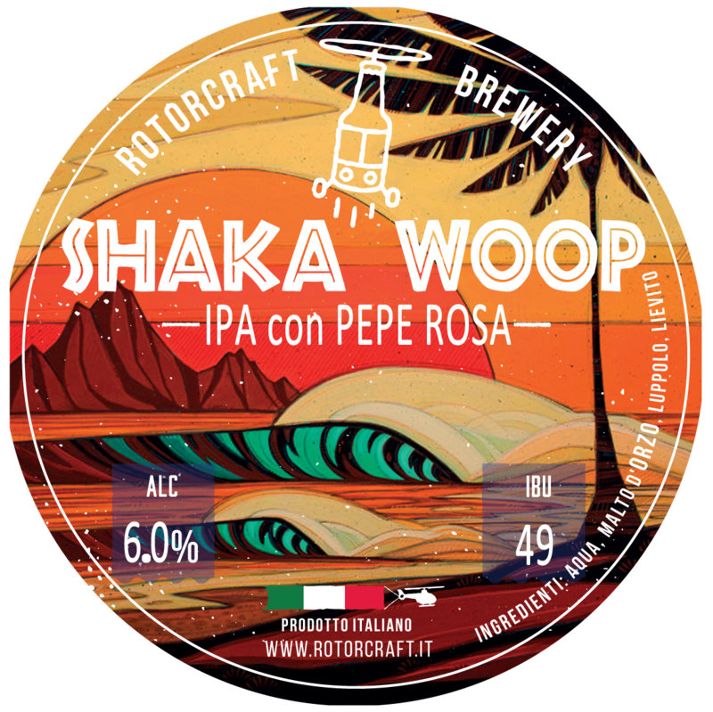 Shaka Woop - IPA con pepe rosa, Fusto 30L