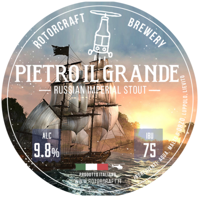 Pietro il Grande - Russian Imperial Stout, Fusto 24L