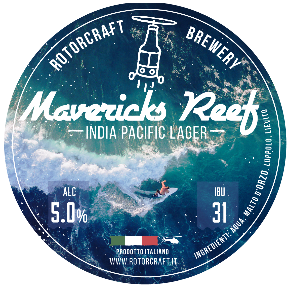 Mavericks Reef - India Pacific Lager, Fusto 30L
