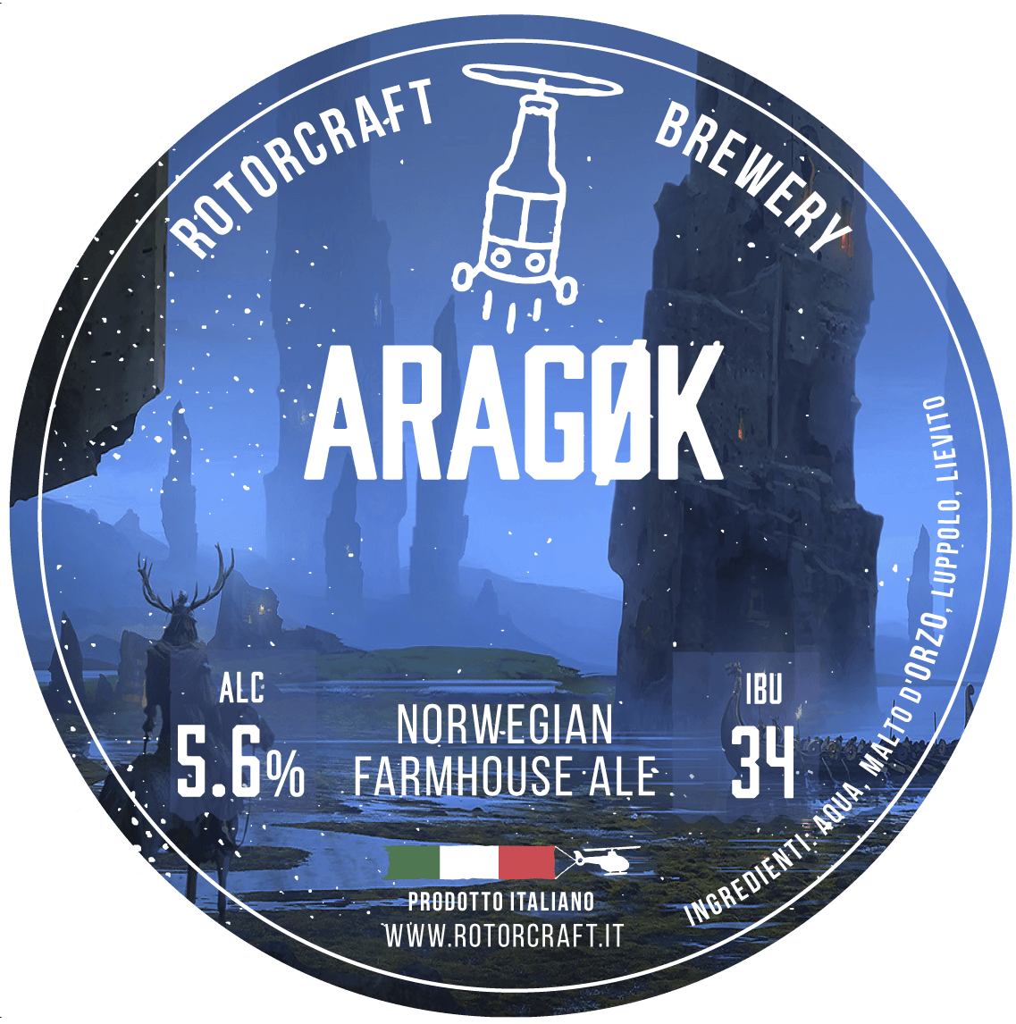 Aragøk - Norwegian Farmhouse Ale, Fusto 24L