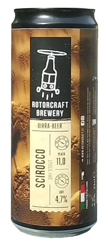 Scirocco - Dry Stout, 12/24 Sleek Cans 0.33L Scirocco - Dry Stout, 12/24 Sleek Cans 0.33L
